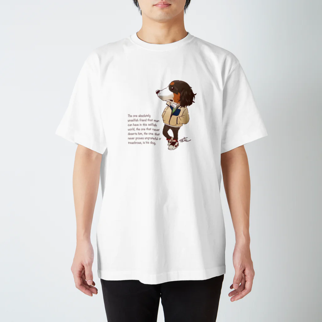 愛犬描処 プルーデンスのおしゃれバニ Regular Fit T-Shirt