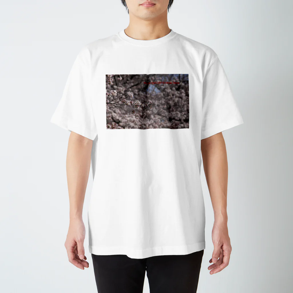 hiroki-naraの光景　sight0071　桜　2015_016　サクラ  スタンダードTシャツ