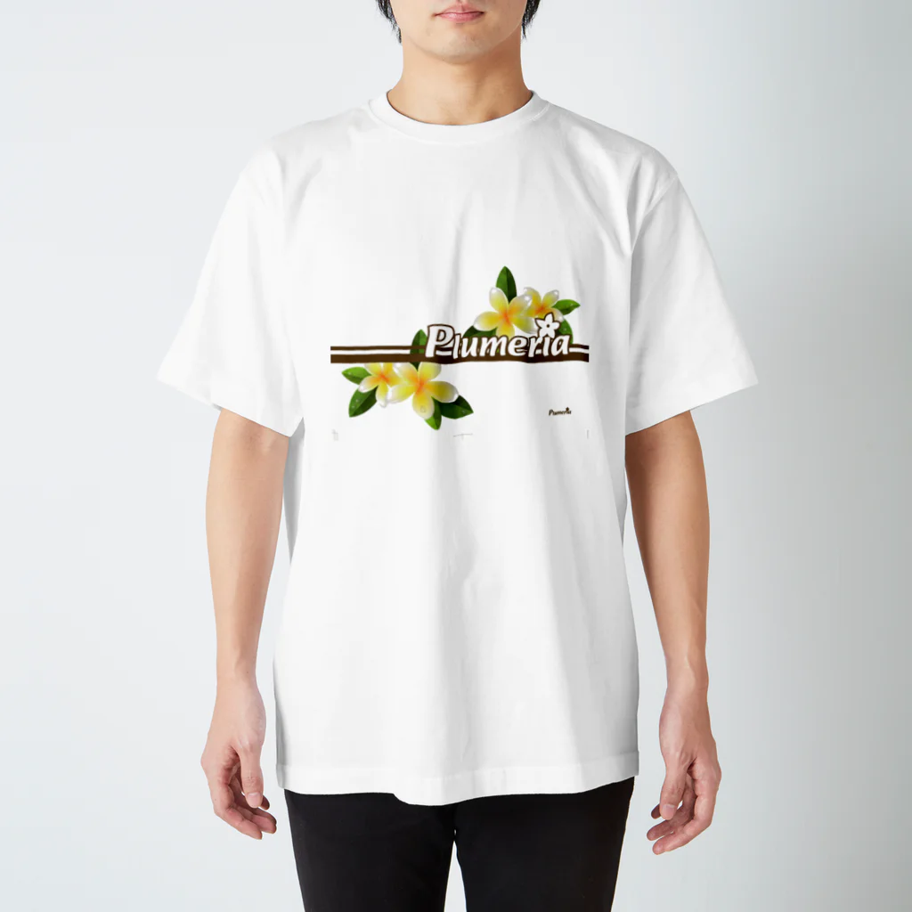 プルメリアのpurumeria Tshirts Regular Fit T-Shirt