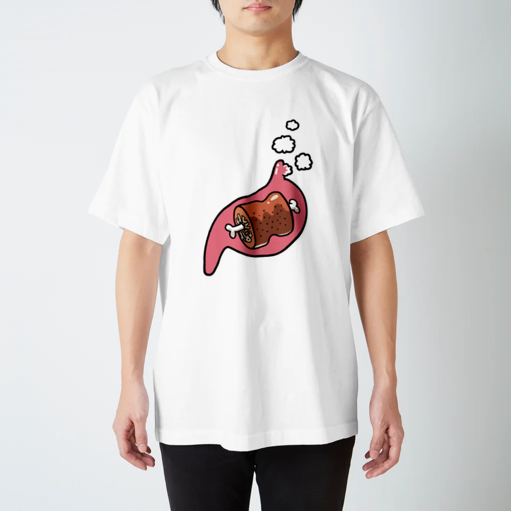 MotoのHungry (肉.ver) Regular Fit T-Shirt