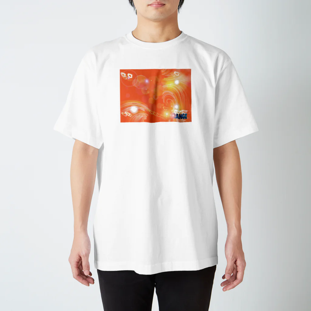 日本の妖怪&スピリチュアルの数秘&カラー2(オレンジ) Regular Fit T-Shirt