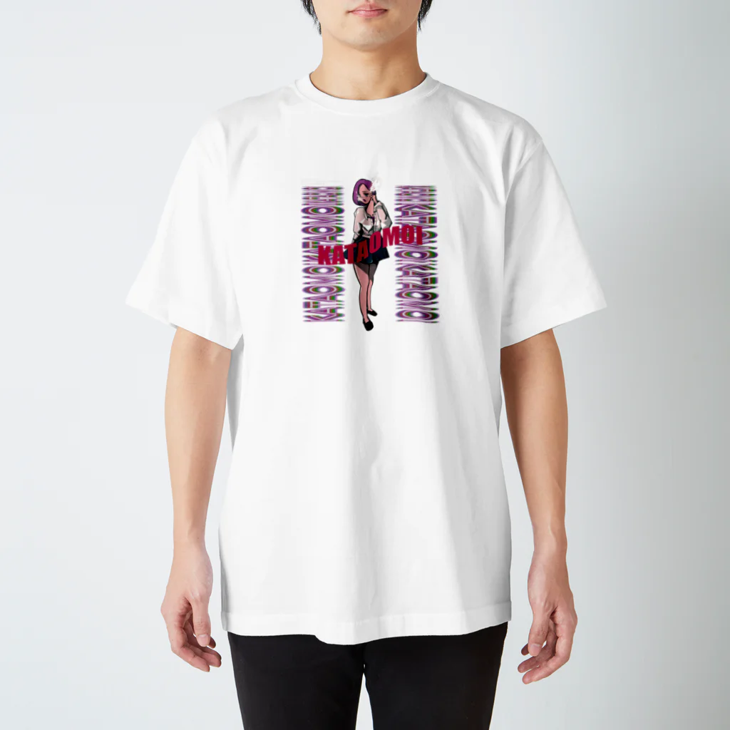 エルエスタウンの「KATAOMOI 3」 Nurando×Lio'skip Regular Fit T-Shirt