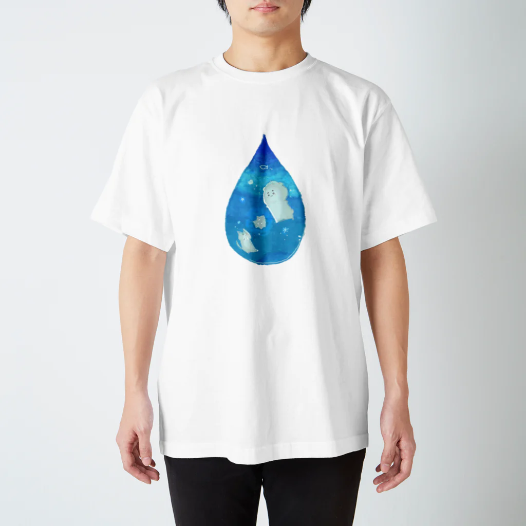 アウトドア&カフェ 甘酸辛苦 kansanshinkuのdrop Regular Fit T-Shirt