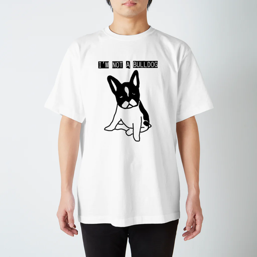 #yokorin STOREのI'M NOT A BULLDOGシリーズ2ー#yokorin スタンダードTシャツ