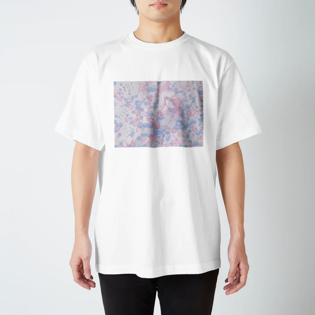 粟屋やわ子のcandy syndrome🤍 Regular Fit T-Shirt