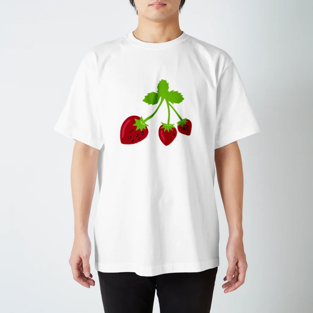 LePuyの苺の三姉妹🍓 スタンダードTシャツ