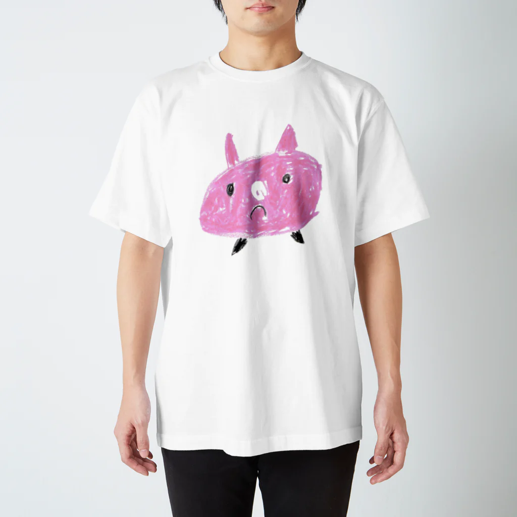 かんちのおみせのブタ スタンダードTシャツ