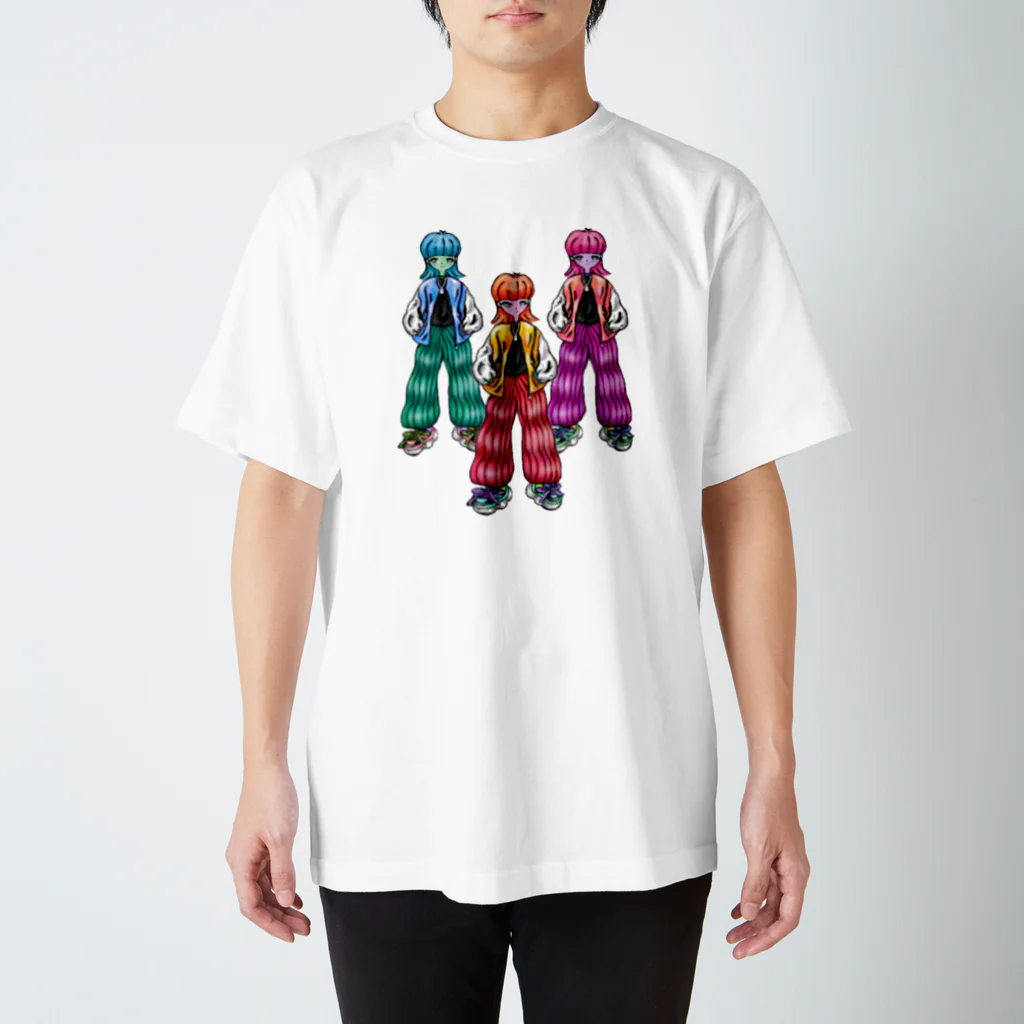 Mumei design shop の【Japan】Design shirt, Unisex, Japanese, スタンダードTシャツ