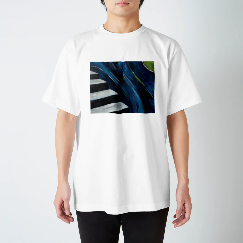 山口渚の階段-かけら-2 Regular Fit T-Shirt