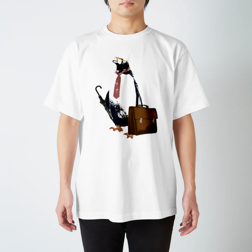 kbc3745のbusiness penguin スタンダードTシャツ