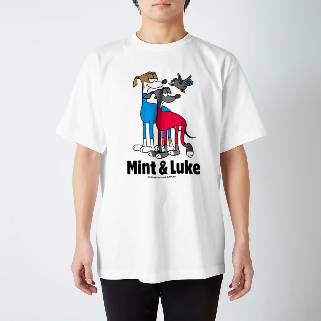 Houndy's supply イタグレ服【ハウンディーズ】のMINTちゃん＆LUKEくん専用 Regular Fit T-Shirt