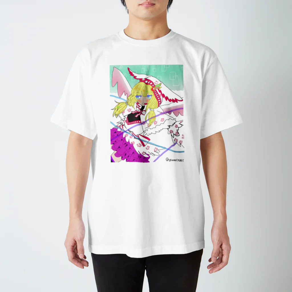 弓帝ᕱ⑅ᕱはLINE民のミリアサ【エニード】 Regular Fit T-Shirt