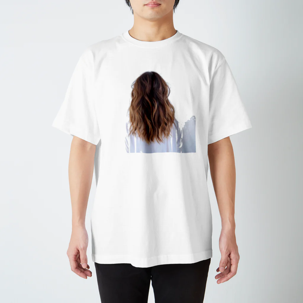 kikiのLong wave hair! Regular Fit T-Shirt