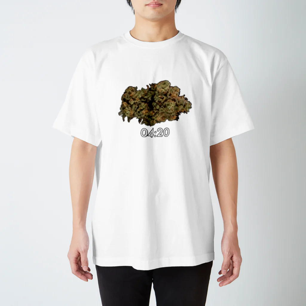 iam37458のlove weed スタンダードTシャツ