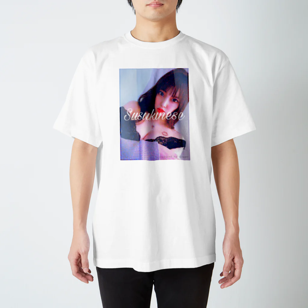 美女TJapan_SusukinoTshirtの@yyrin_princess 美女T北海道 スタンダードTシャツ