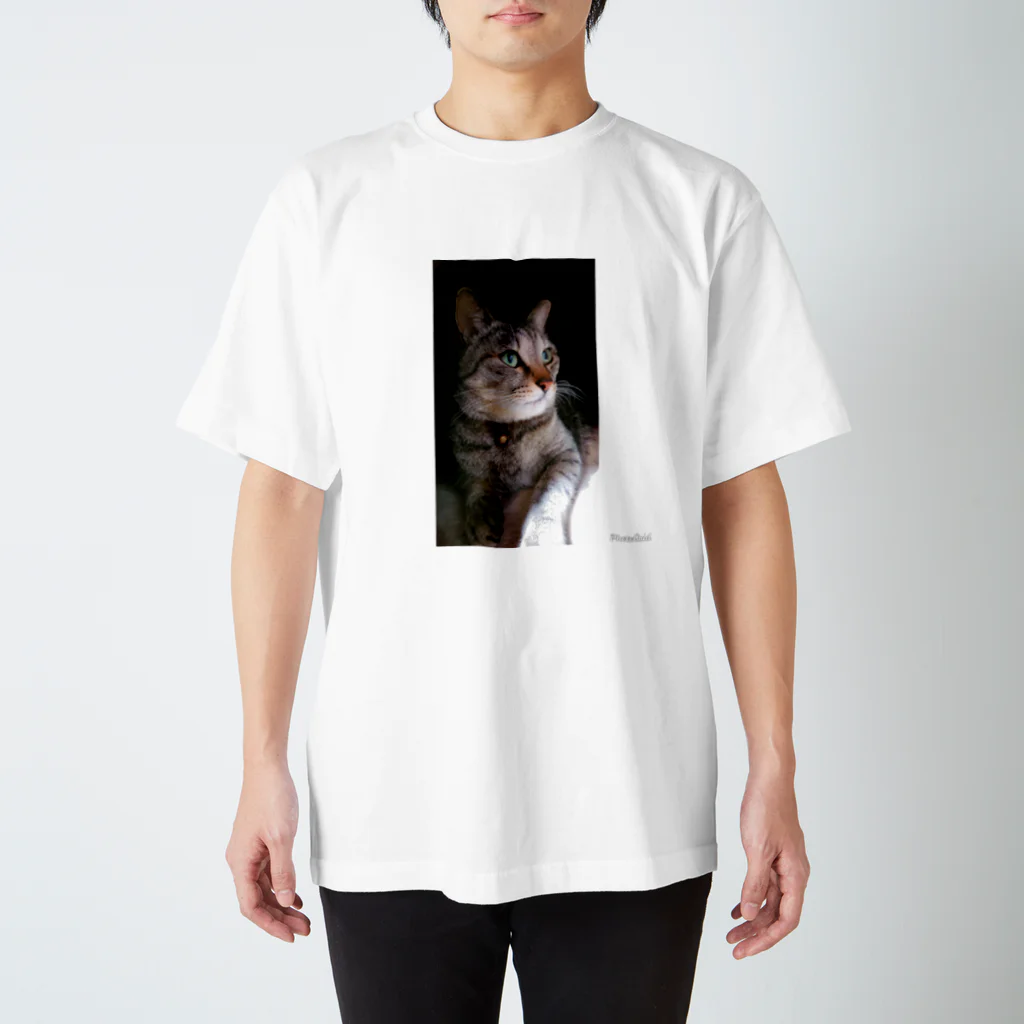 キジトラ猫ミミの愛猫ミミさん Regular Fit T-Shirt