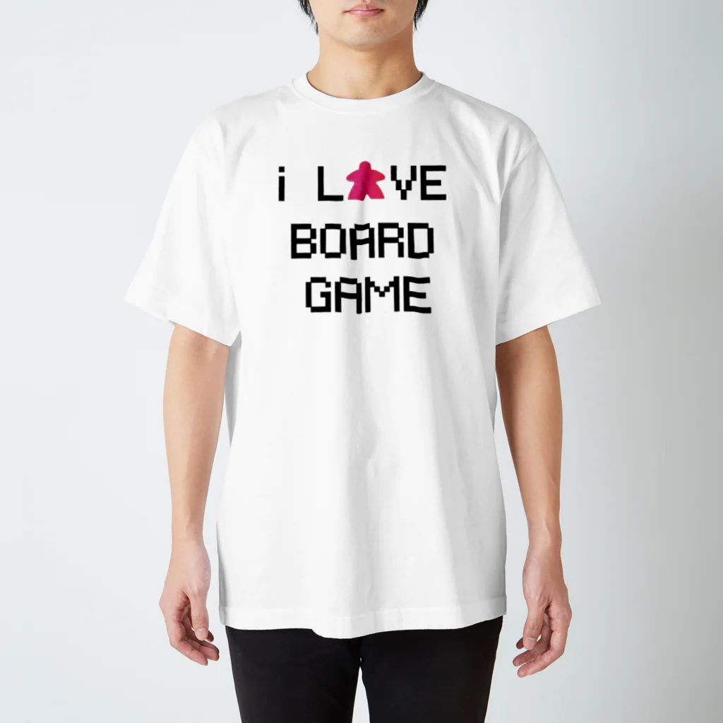 LucyDiamondのi LOVE BOARDGAME（ドット） Regular Fit T-Shirt