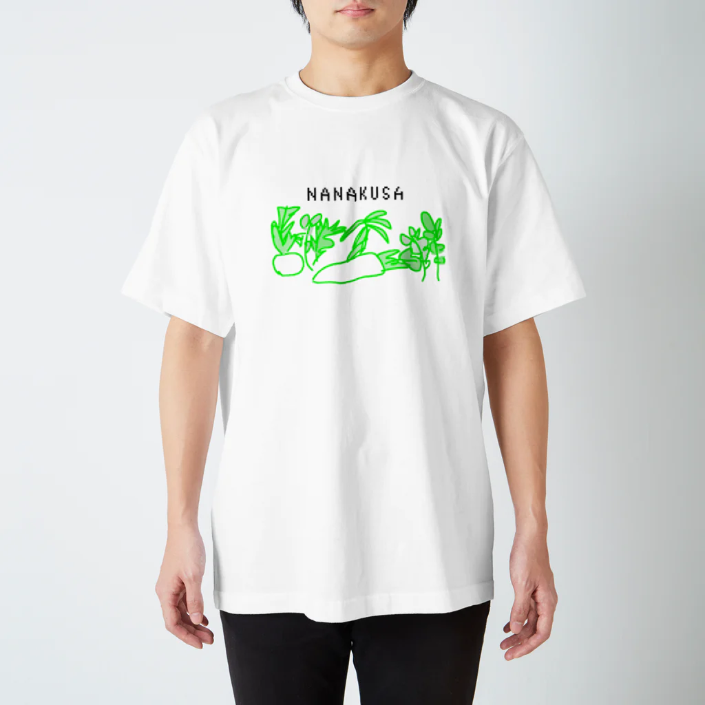 ダイナマイト87ねこ大商会の七草 Regular Fit T-Shirt