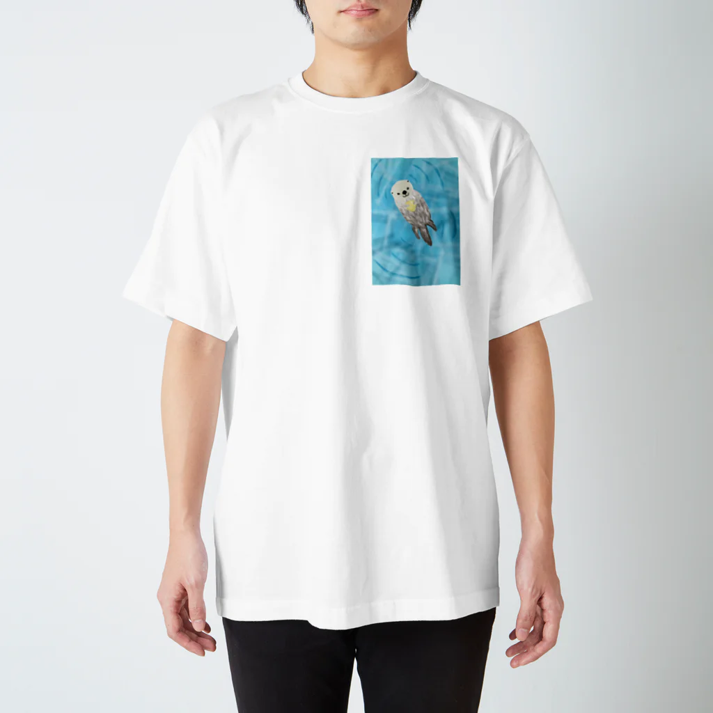 Lily bird（リリーバード）のぷかぷかラッコ② Regular Fit T-Shirt
