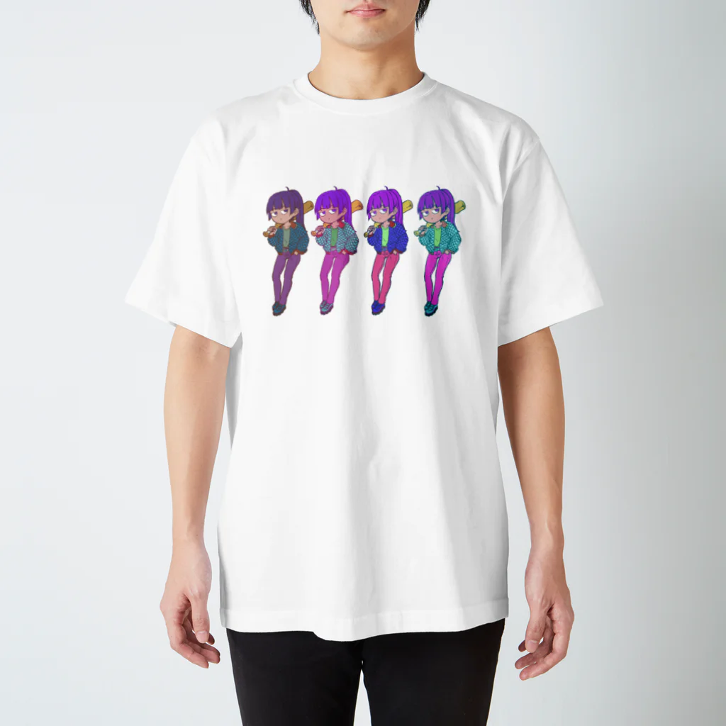 犬山犬雄のkawaii funkie gal Regular Fit T-Shirt