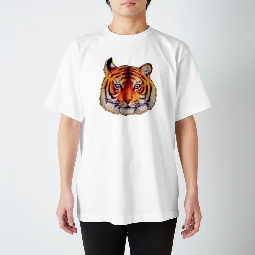 とらお/虎緒の虎さん スタンダードTシャツ