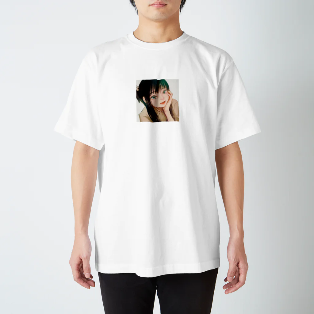 さかなやのはにかみティ(ノーマル) スタンダードTシャツ