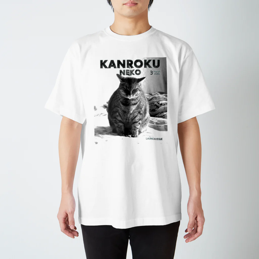 TAKUYA DESIGN WORKSのKANROKU NEKO 創刊号 スタンダードTシャツ