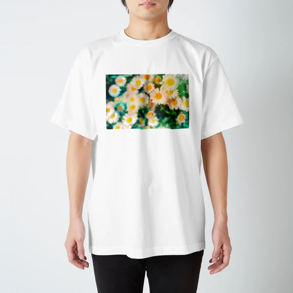 訓子kunkoの閃く（雛菊） スタンダードTシャツ