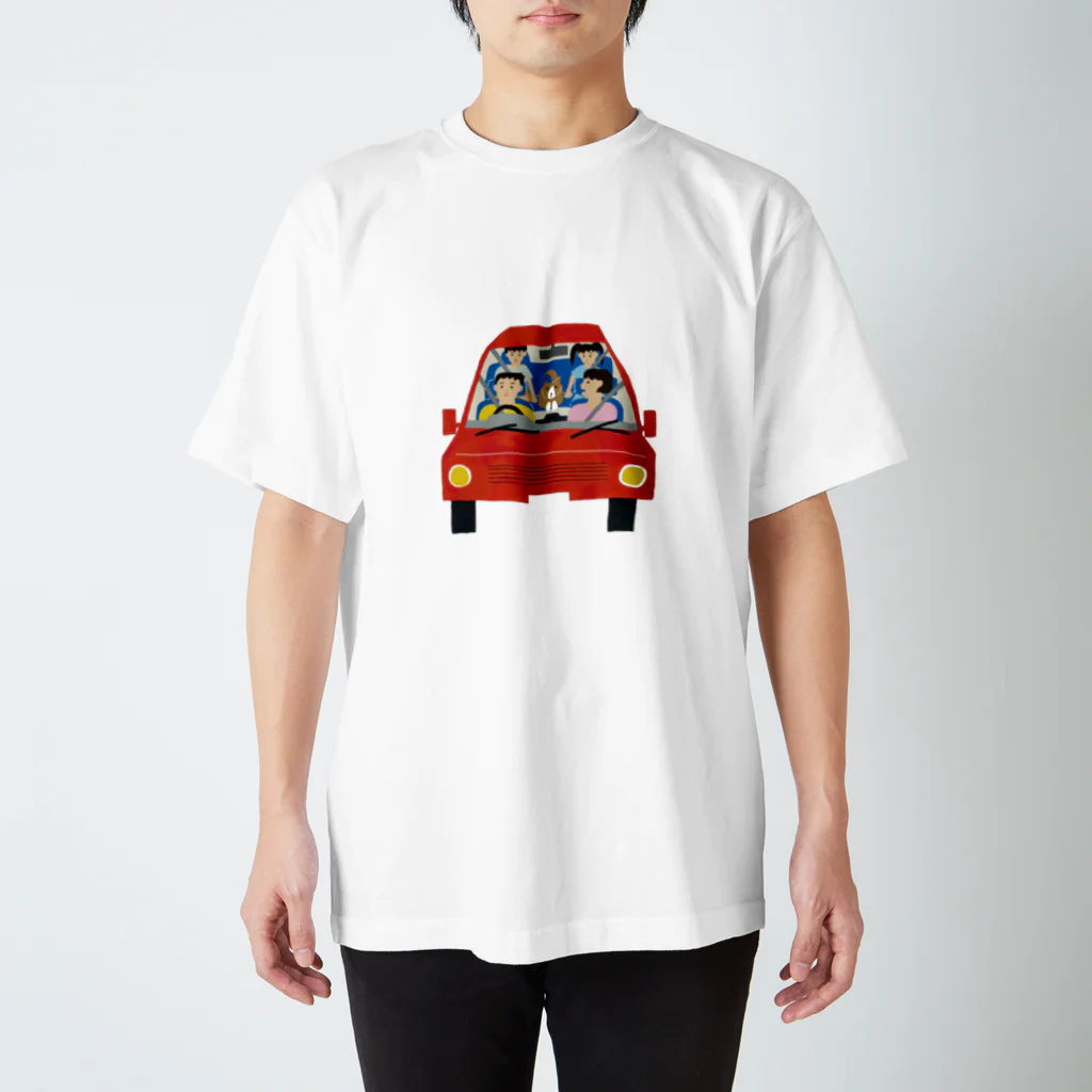 安田さんのショップのドライブファミリーのTシャツシリーズ スタンダードTシャツ