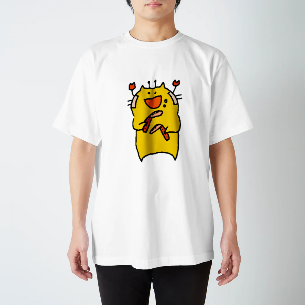 かーベねこ屋のカニがうまい スタンダードTシャツ