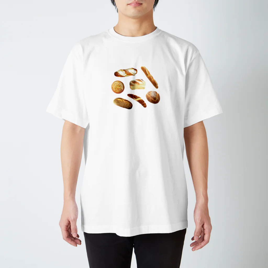 フラミンゴ洋裁店のパン スタンダードTシャツ