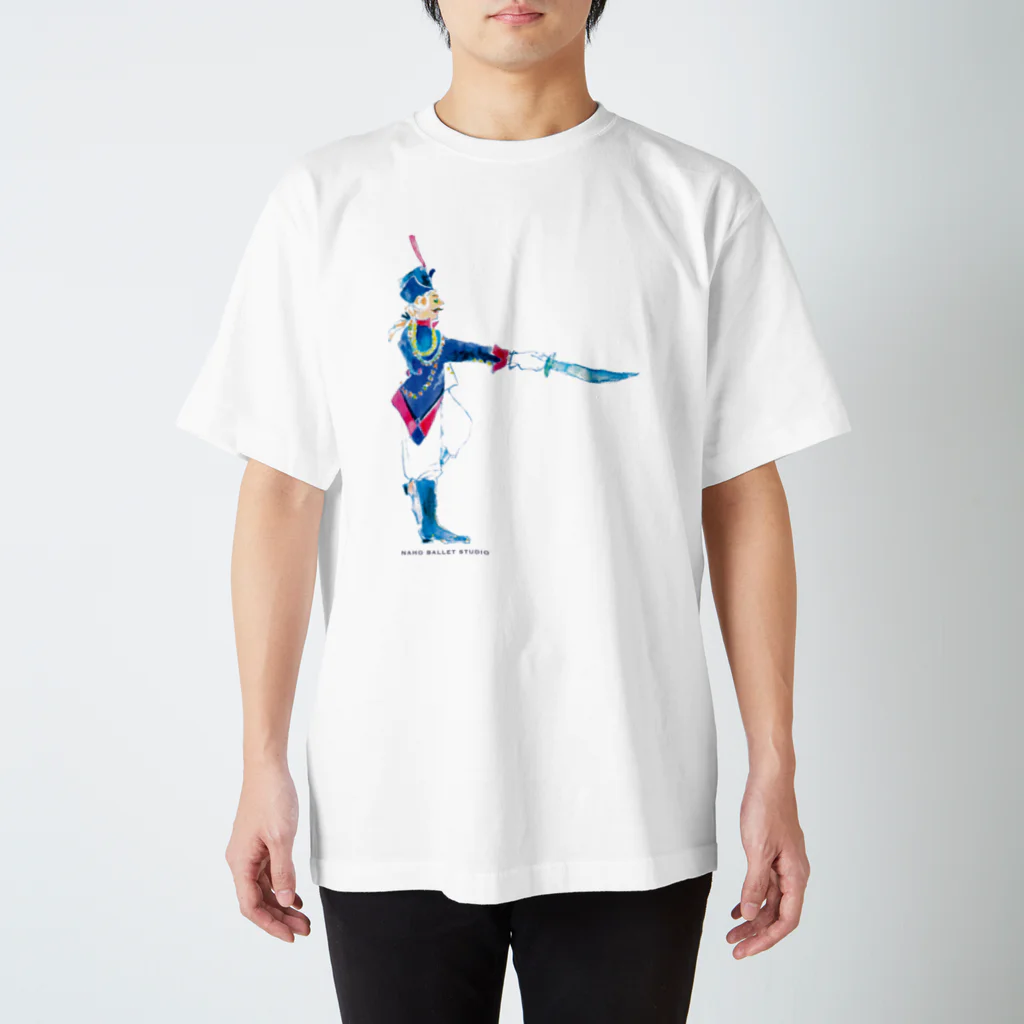 NAHO BALLET STUDIOの兵隊さん🗡 ロゴ付 Regular Fit T-Shirt