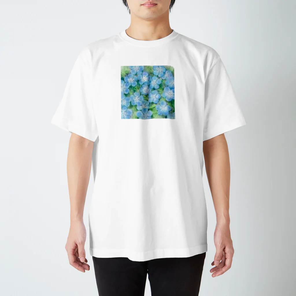 馨のネモフィラ Regular Fit T-Shirt