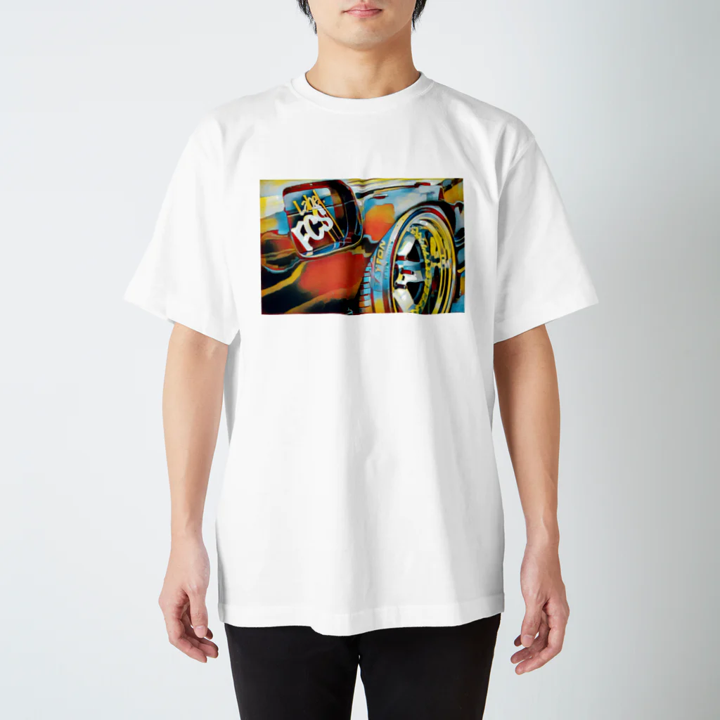 Car Life+のNISSAN ワンビア プリント Regular Fit T-Shirt