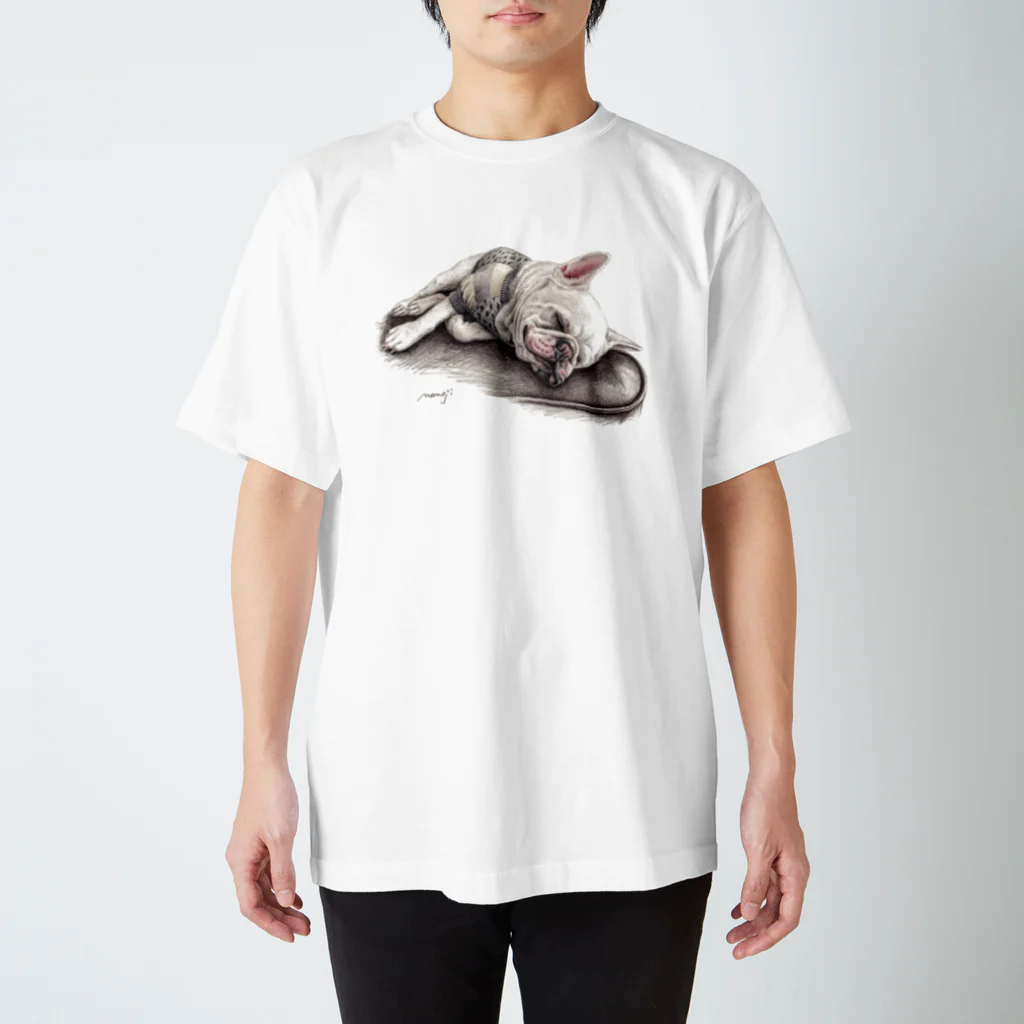 Momojiの犬画のフレブル10 Regular Fit T-Shirt