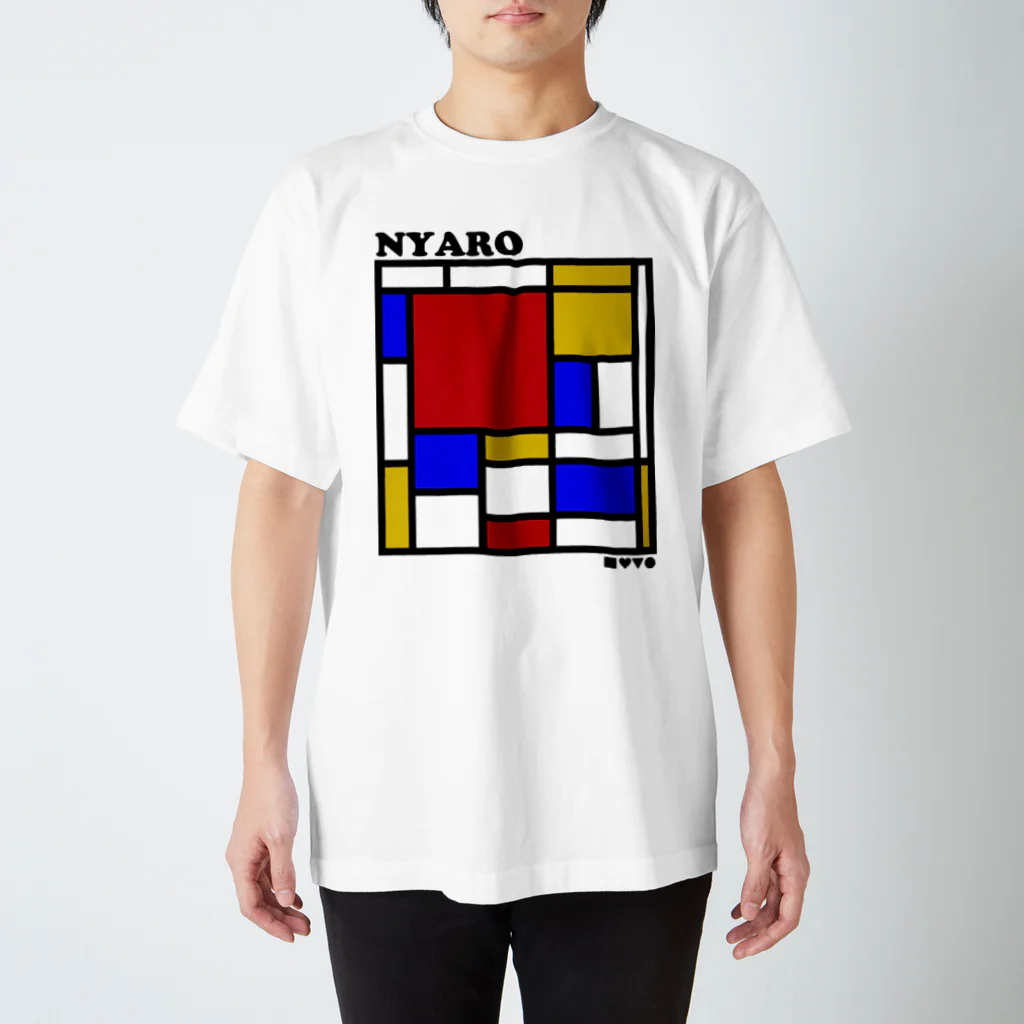 sacyucoのカラコンのにゃろ スタンダードTシャツ