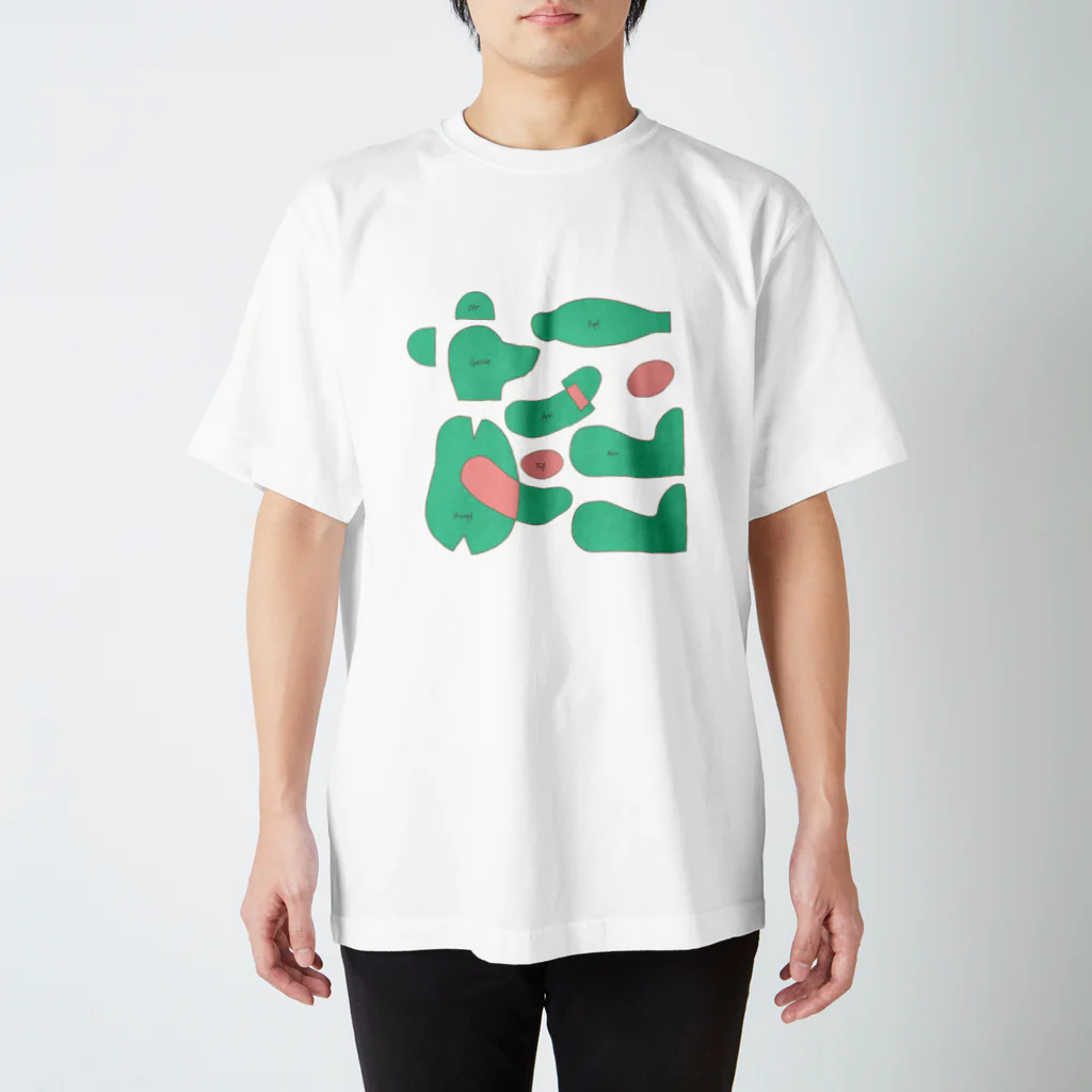 都会のくまねずみくん taaamaのくまさんの作り方 Regular Fit T-Shirt