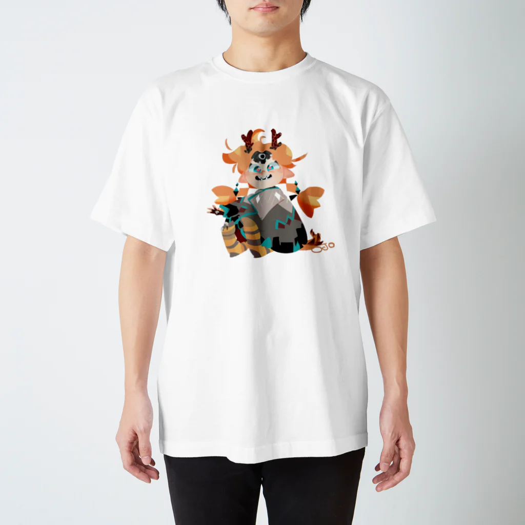 ラシマ工房のドラゴンのコドモ スタンダードTシャツ