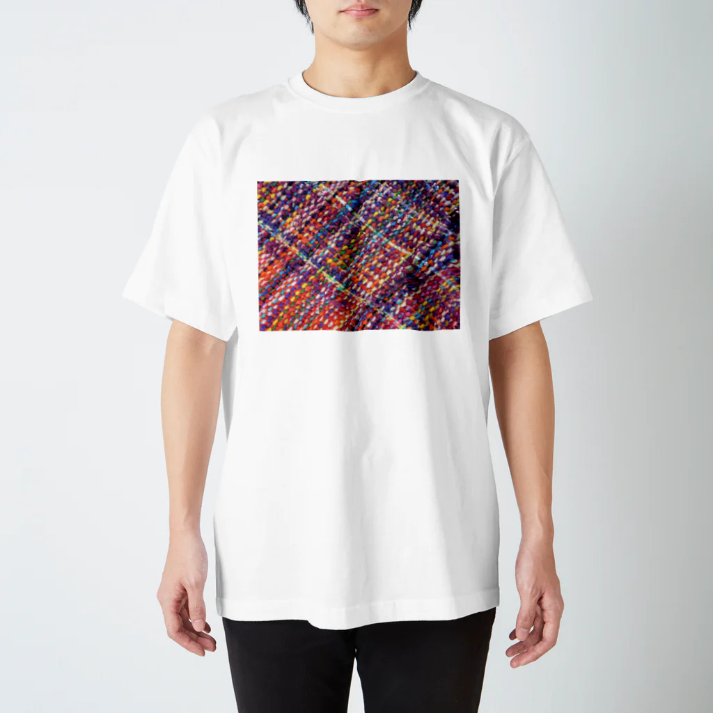 Hana Sungo　はなさんごのHand weaving-M Regular Fit T-Shirt