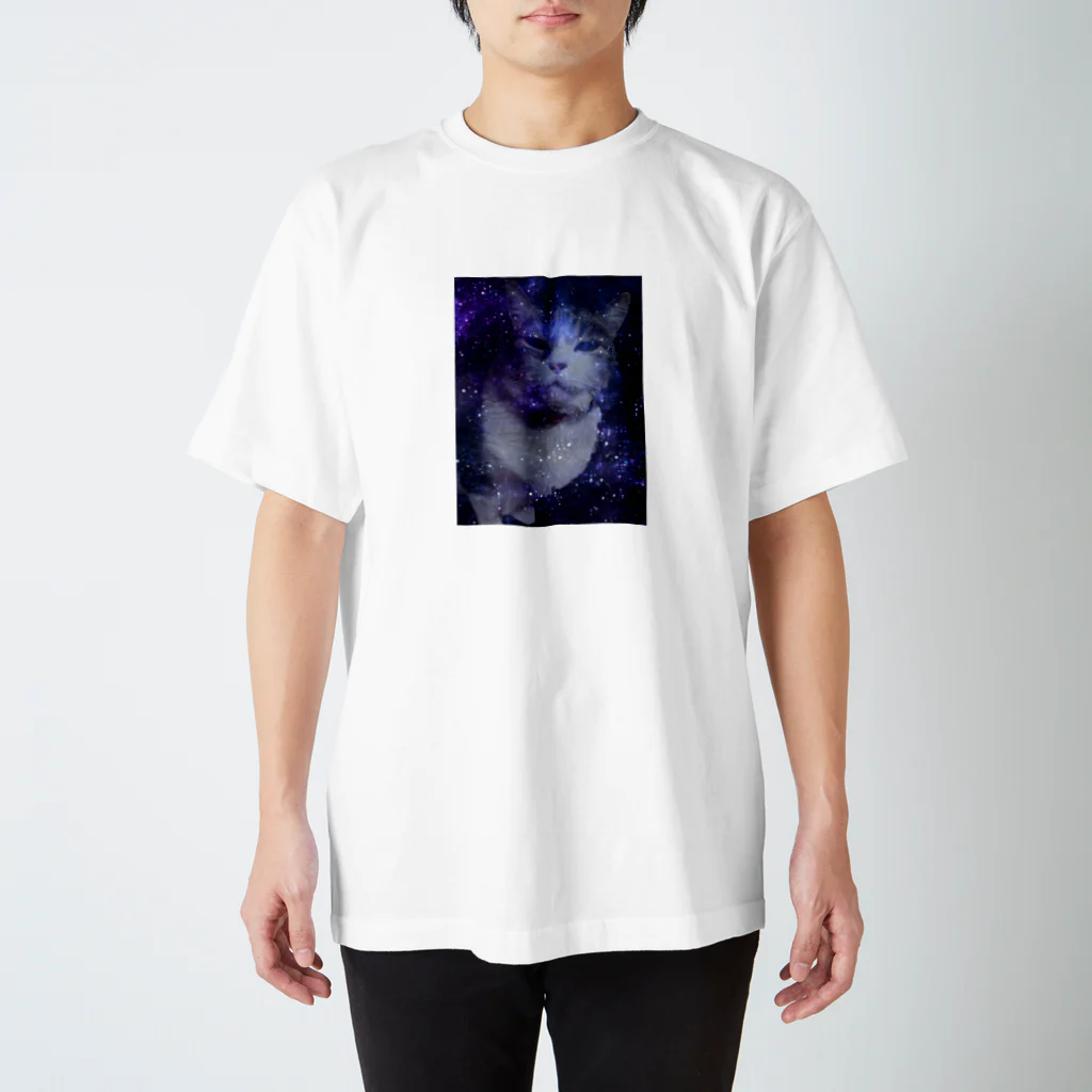 こももの宇宙にゃーこ Regular Fit T-Shirt