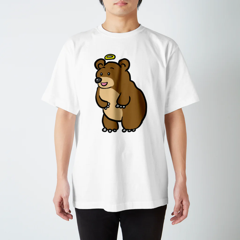 大谷健太の輪っかのサイズ小さいクマくん スタンダードTシャツ