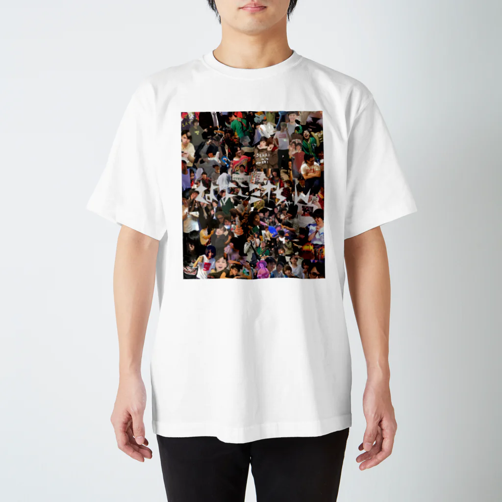 さよならミオちゃんのun official collage Regular Fit T-Shirt