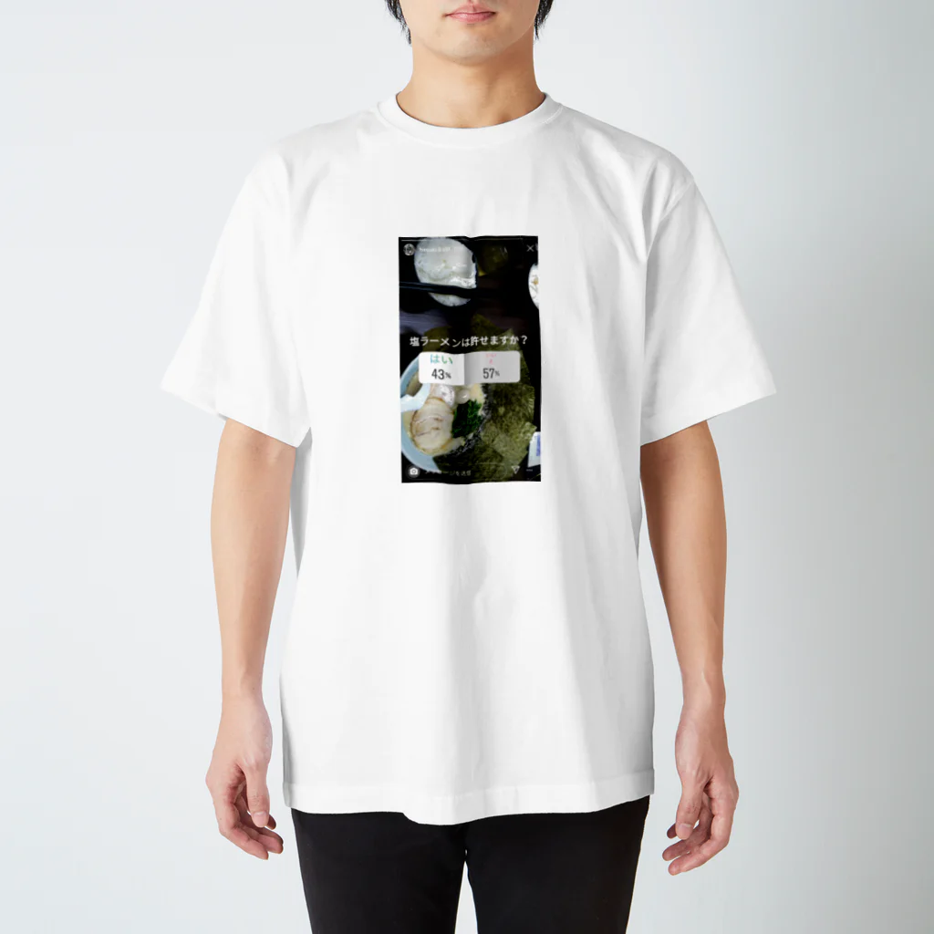 nttkzkの塩ラーメン Regular Fit T-Shirt