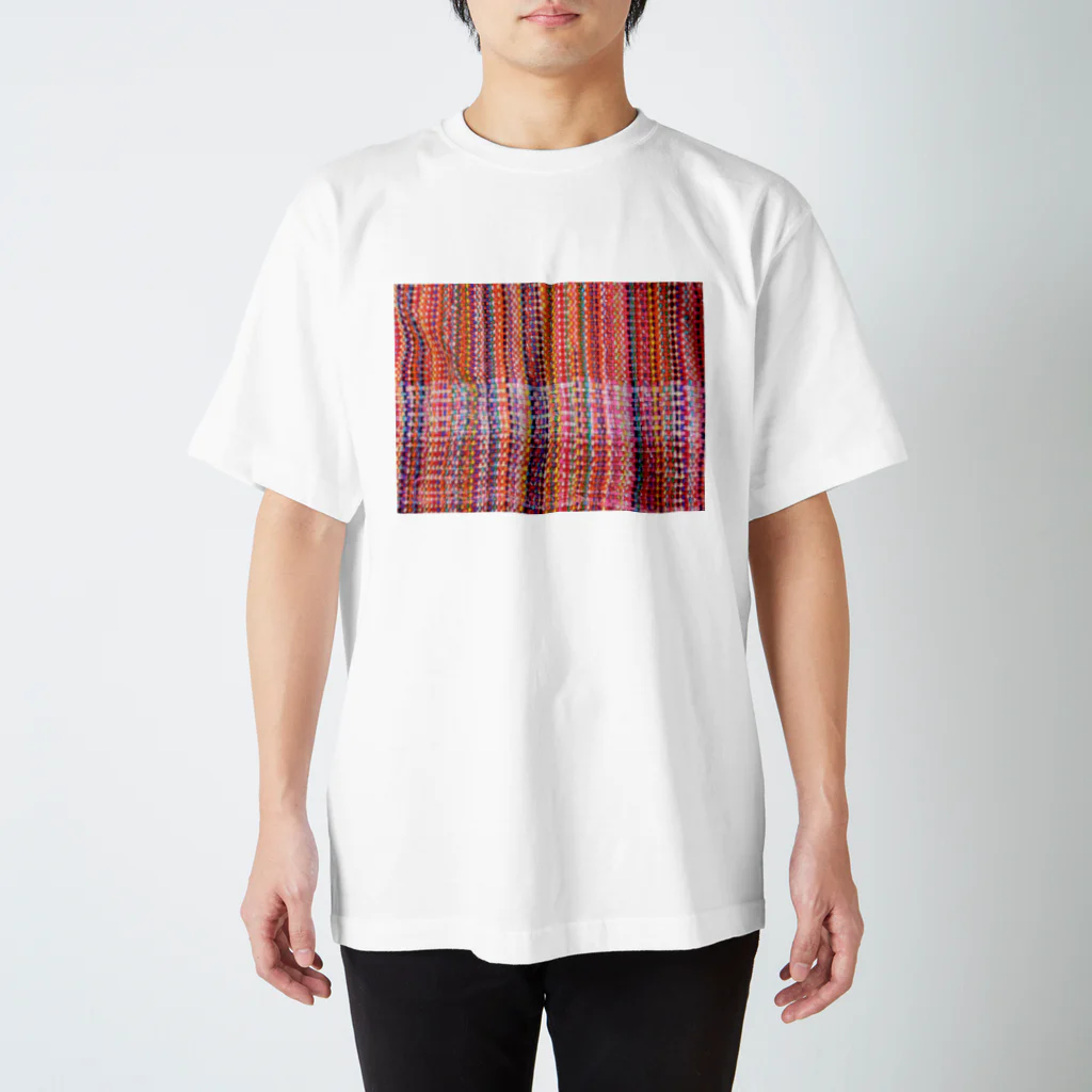 Hana Sungo　はなさんごのHand weaving-RW スタンダードTシャツ