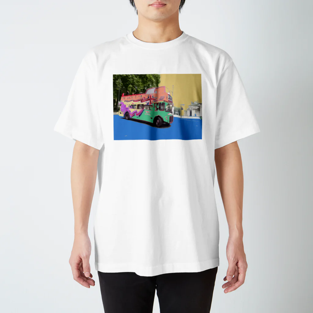 トーマスタイルのロンドンバス スタンダードTシャツ