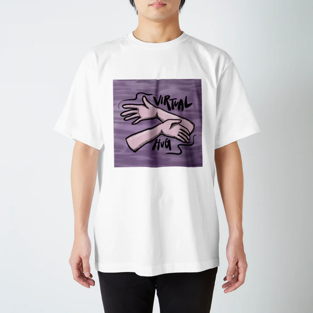 Aesthetic Clubのバーチャルハグ スタンダードTシャツ