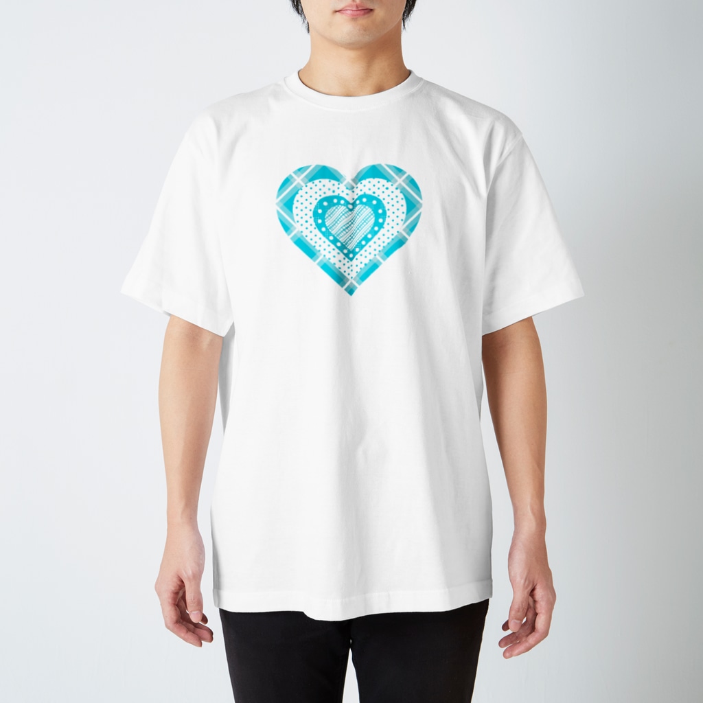 水色ハート Japanesebaggioのスタンダードtシャツ通販 Suzuri スズリ 水色ハート Japanesebaggioのスタンダードtシャツ通販 Suzuri スズリ