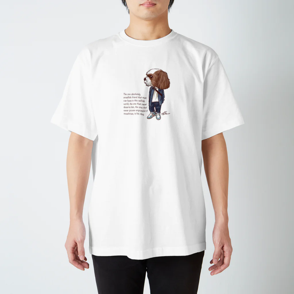 愛犬描処 プルーデンスのおしゃれシーズー Regular Fit T-Shirt