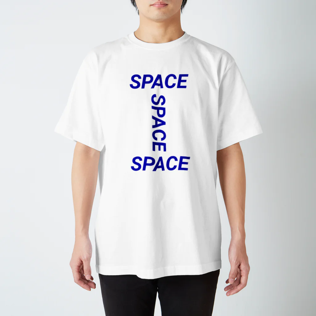 saraquamarianoのSPACE (両面) Regular Fit T-Shirt