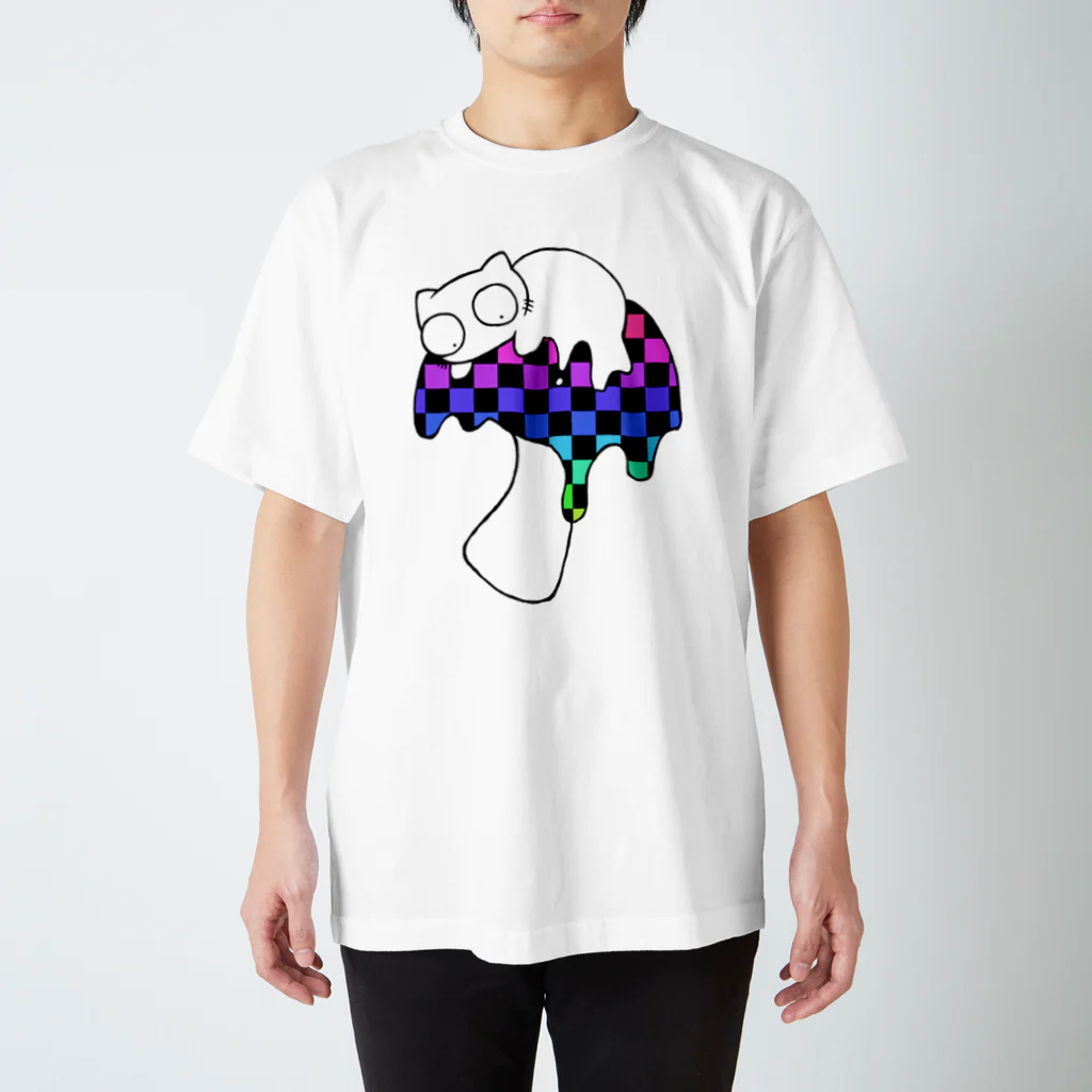 B6_6bitのmushroom スタンダードTシャツ